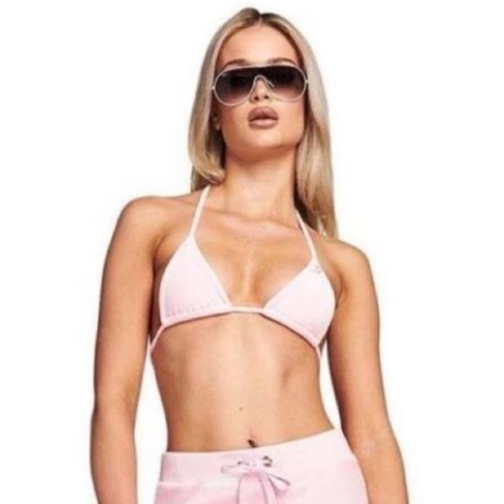 NWT I.AM.GIA Kameron Pink Bikini Top size M